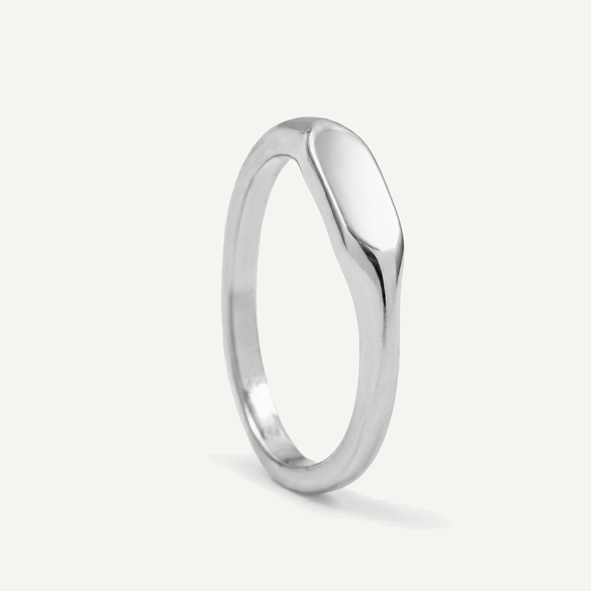 Thin Flat Top Ring
