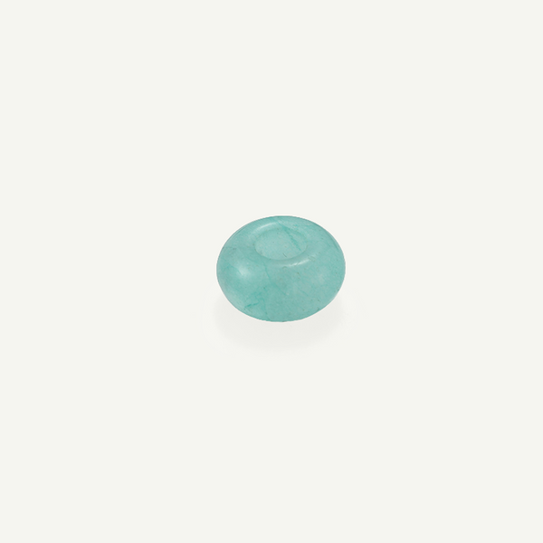 Light Blue 14mm Doughnut Bead