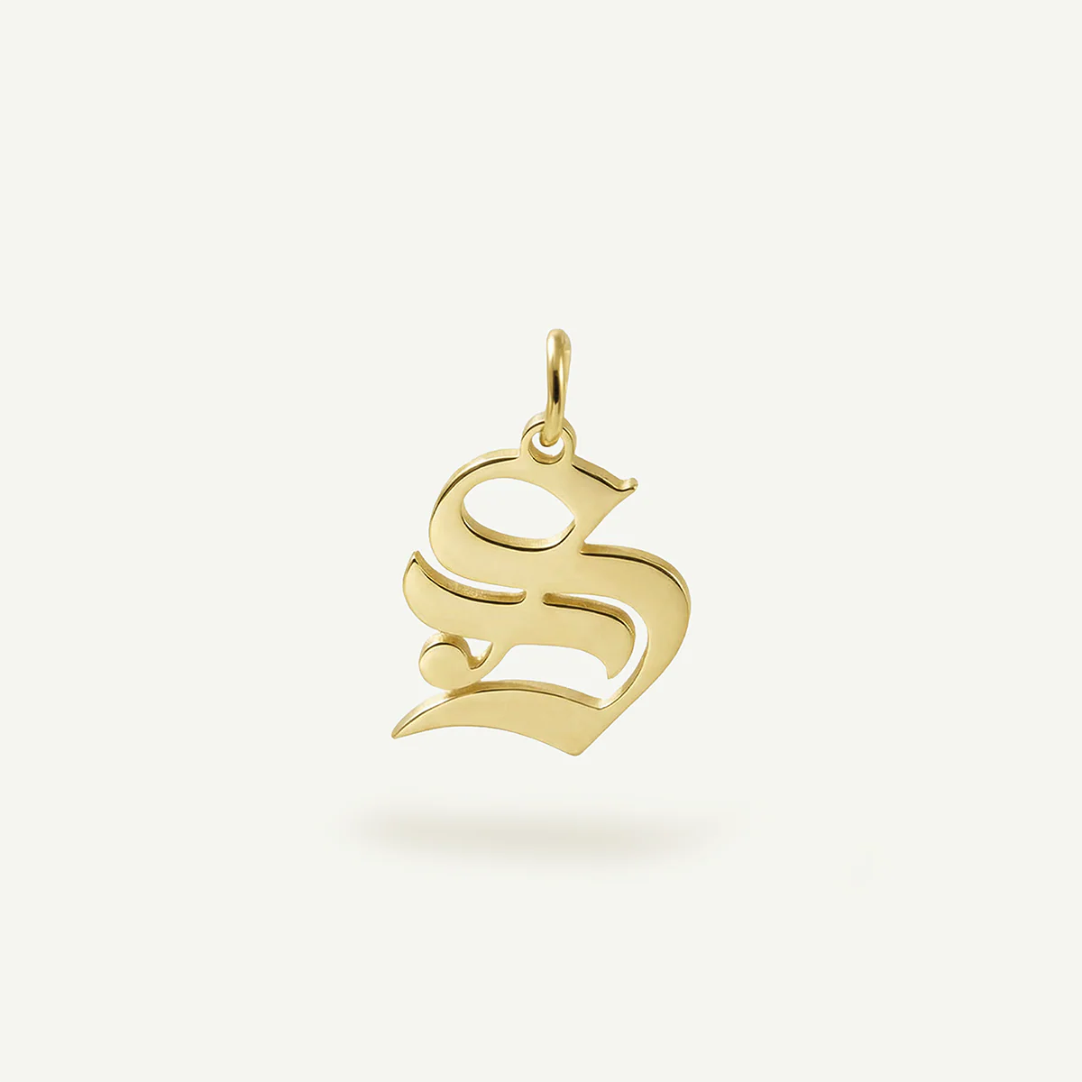 Old English Monogram Charm