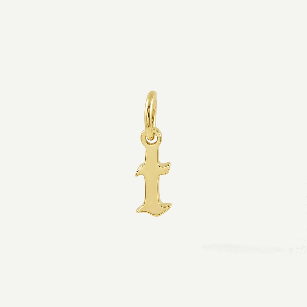 Old English Lowercase Monogram Charm
