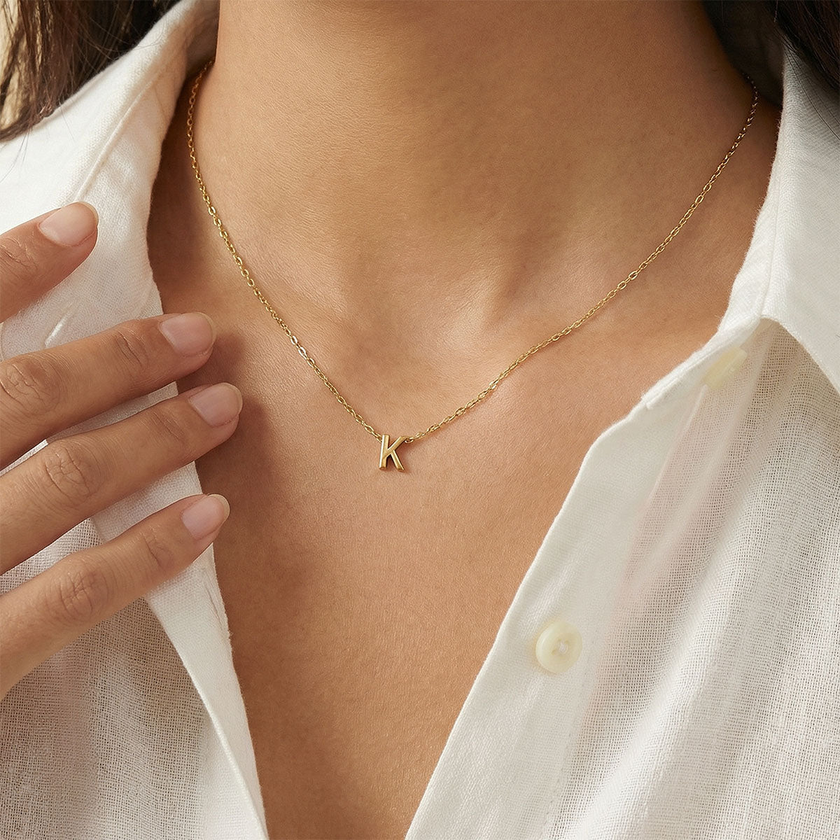 Nani Monogram Necklace