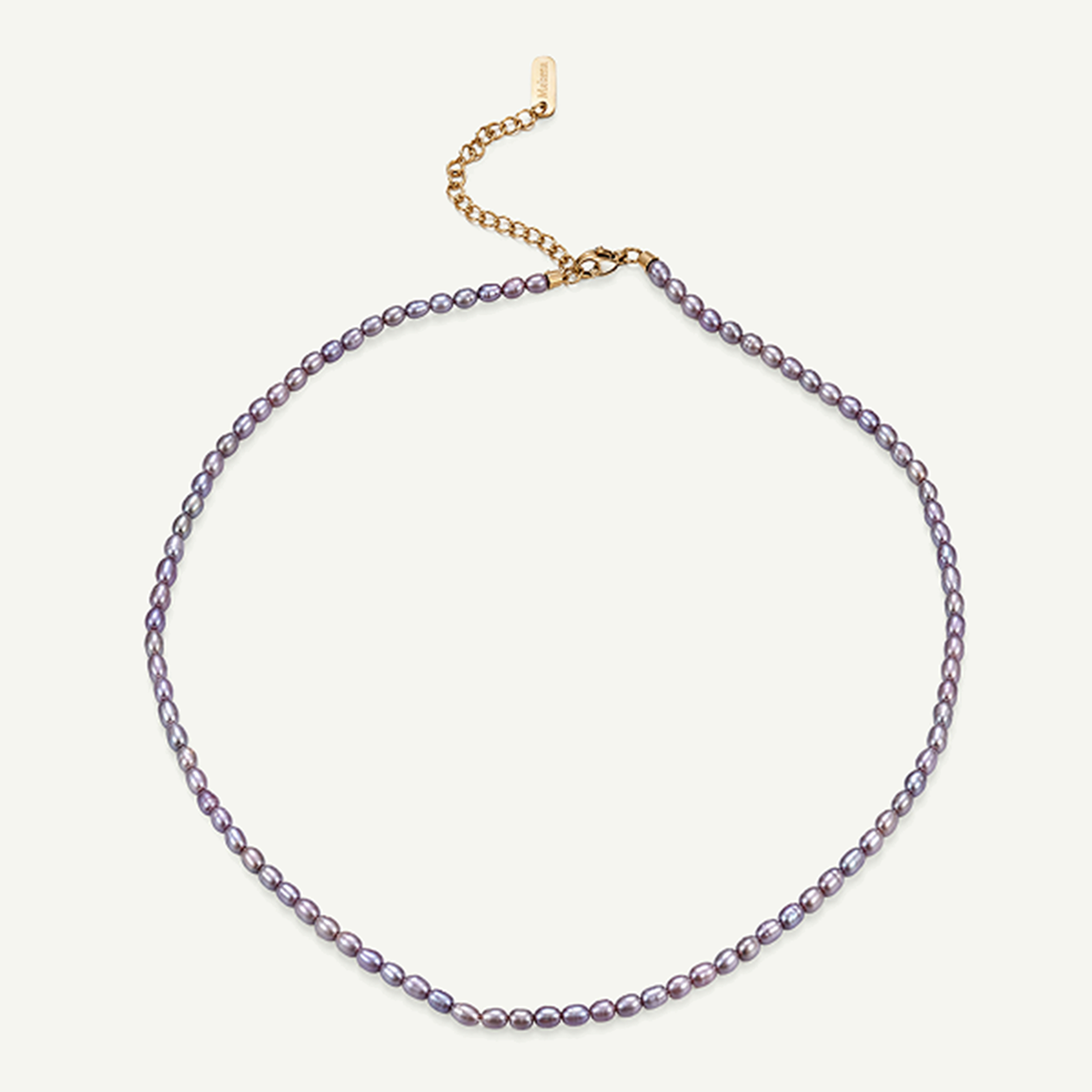 Mini Pink Pearl Necklace