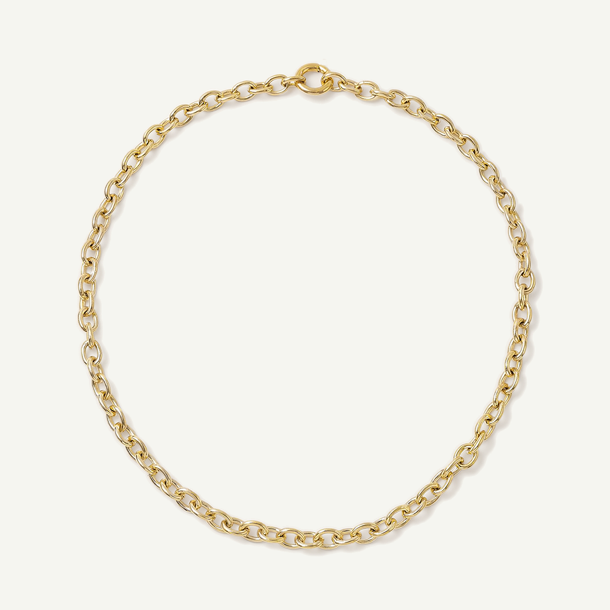 Large Ashely Necklace, Gold