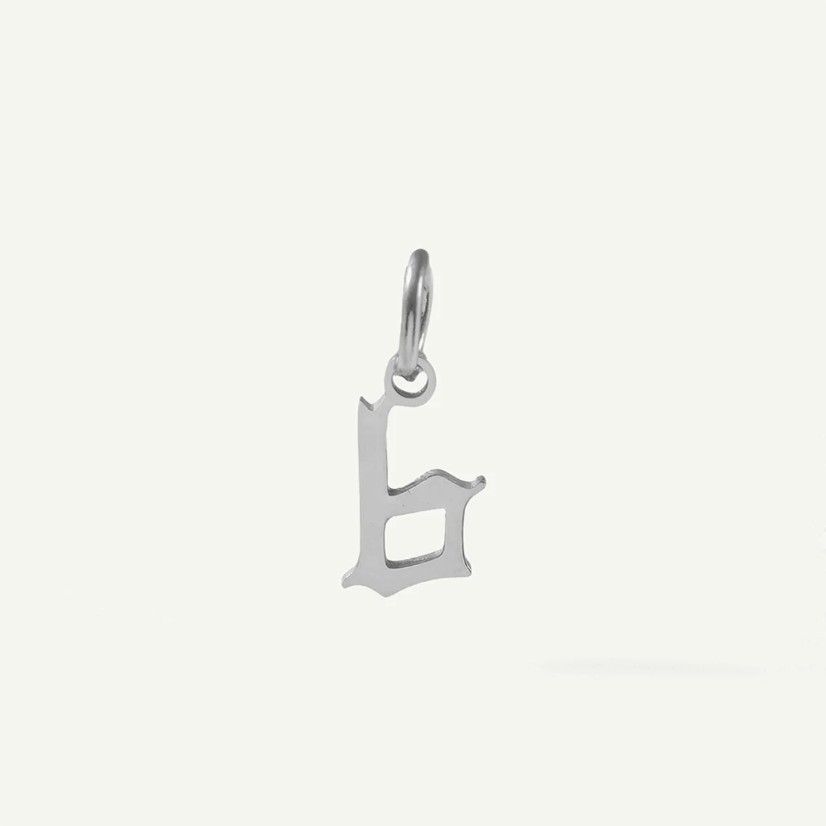 Old English Lowercase Monogram Charm
