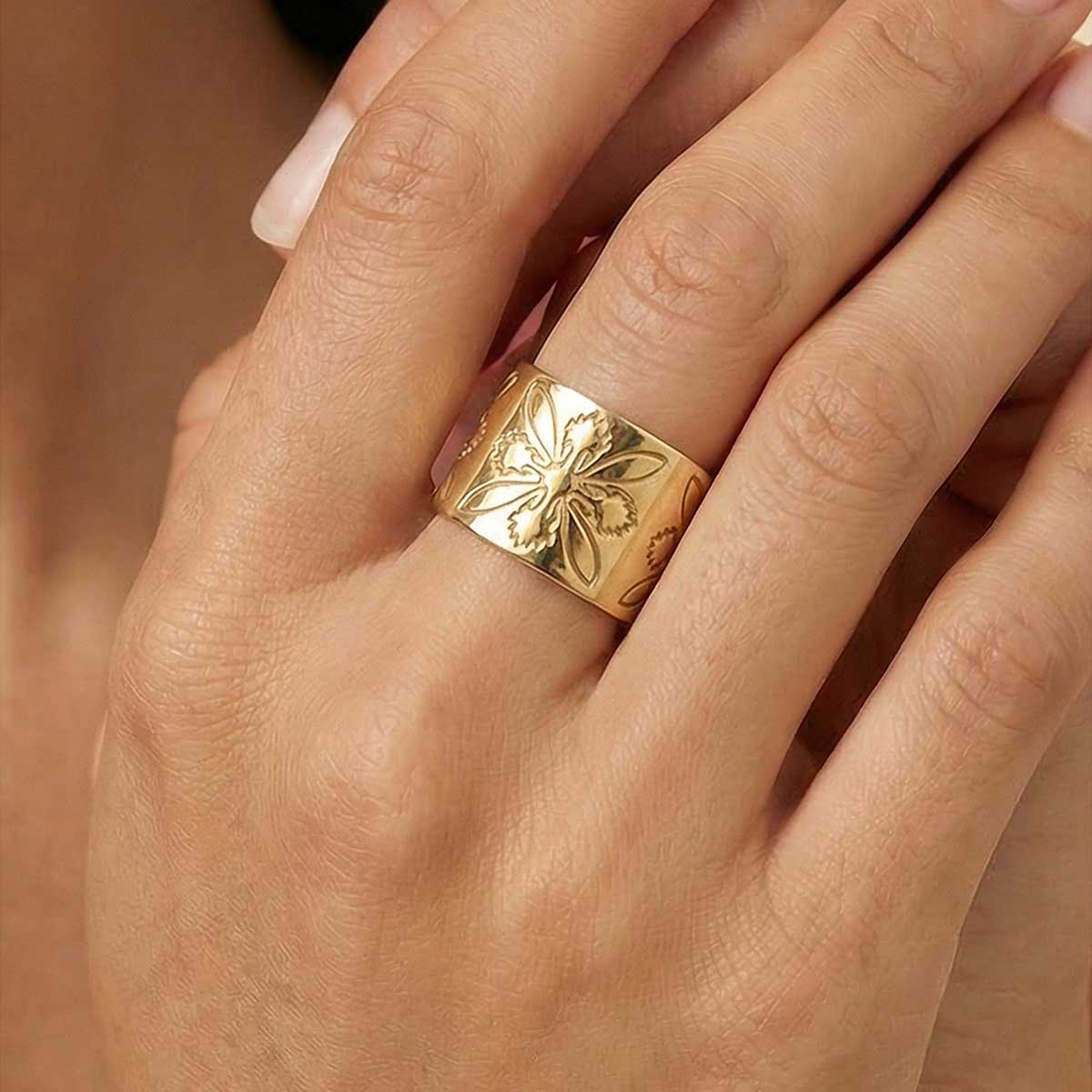 Protea Kākau Ring