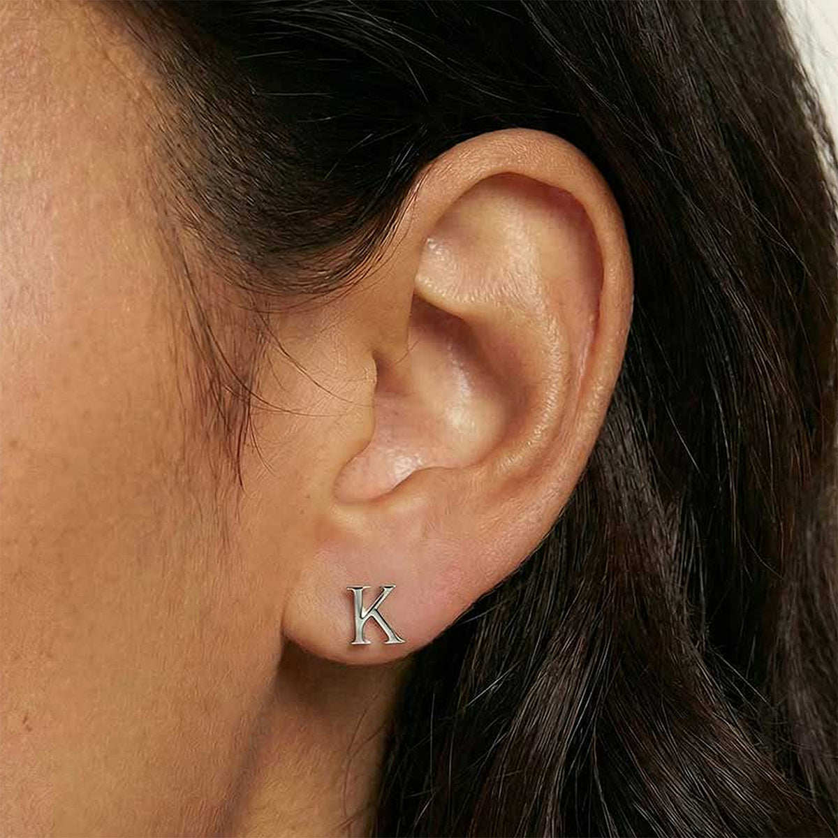 Basic Monogram Studs