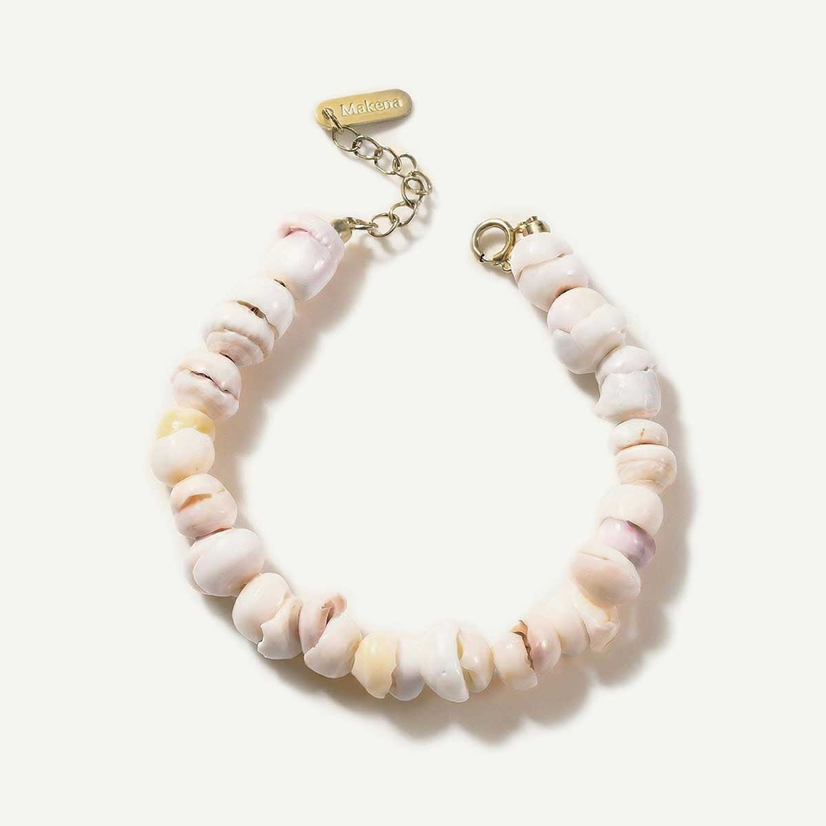 Puka Shell Bracelet, Gold