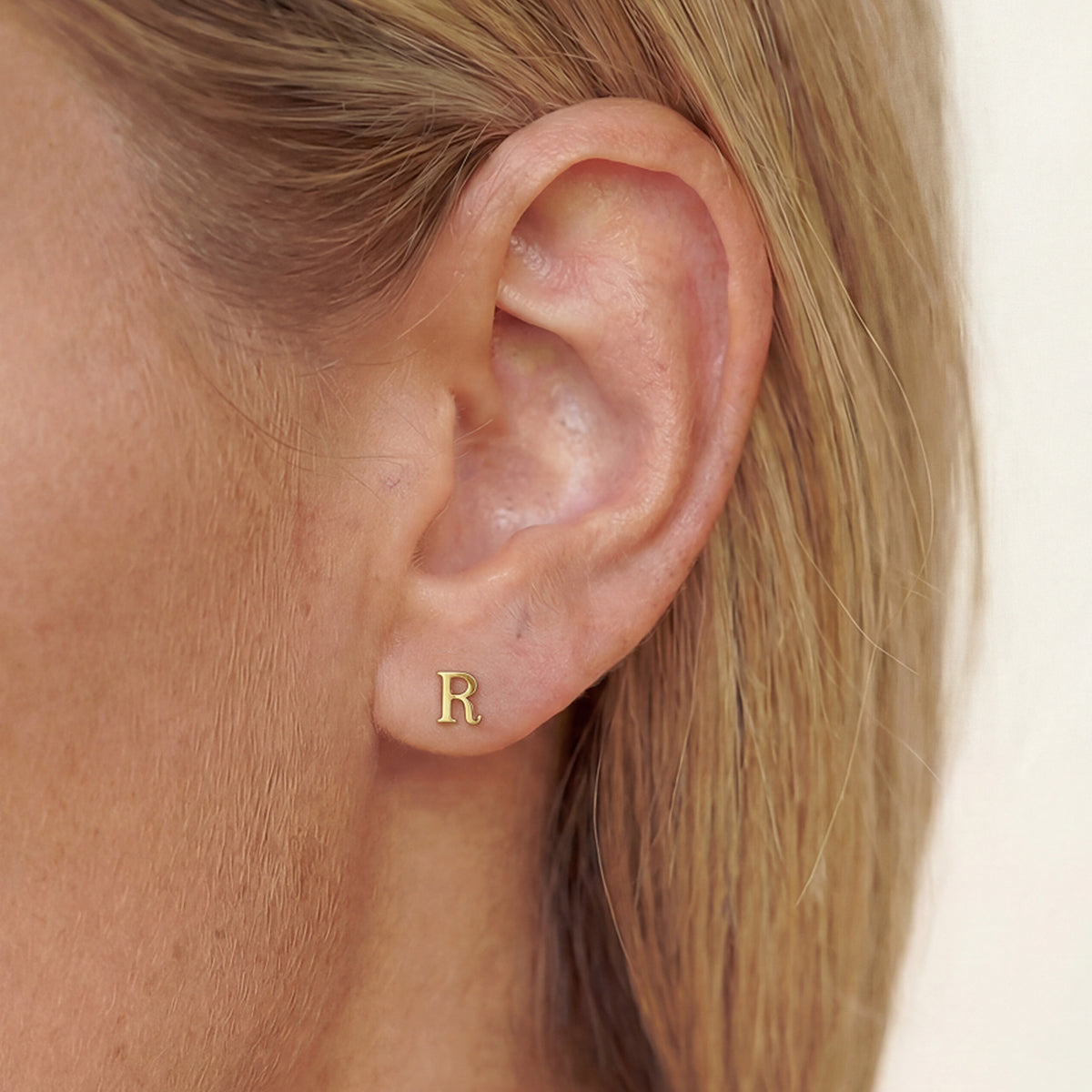 Basic Monogram Studs