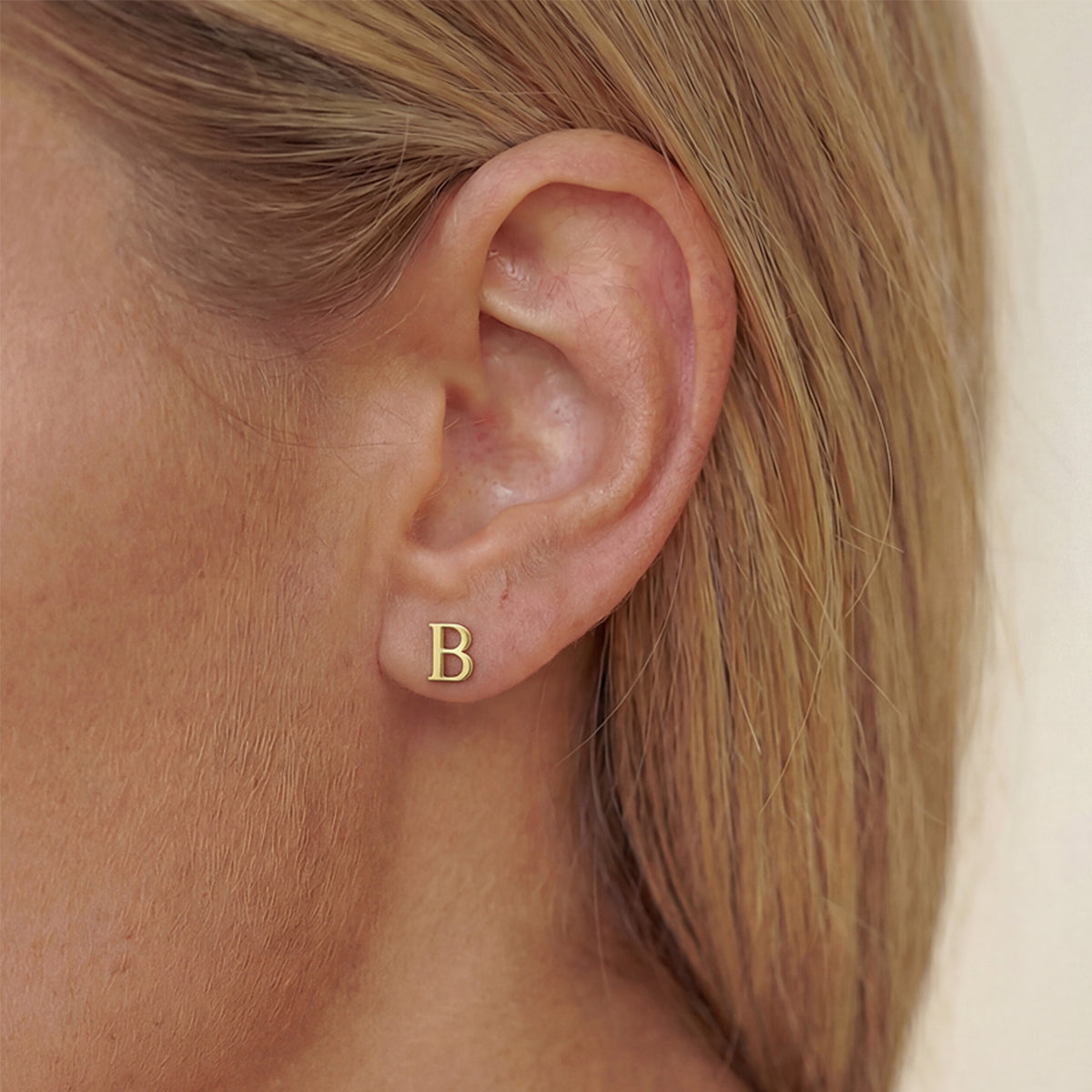 Basic Monogram Studs