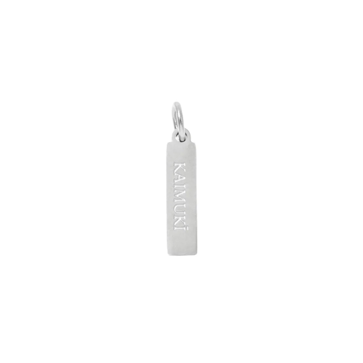 Kaimuki Rectangle Charm Silver