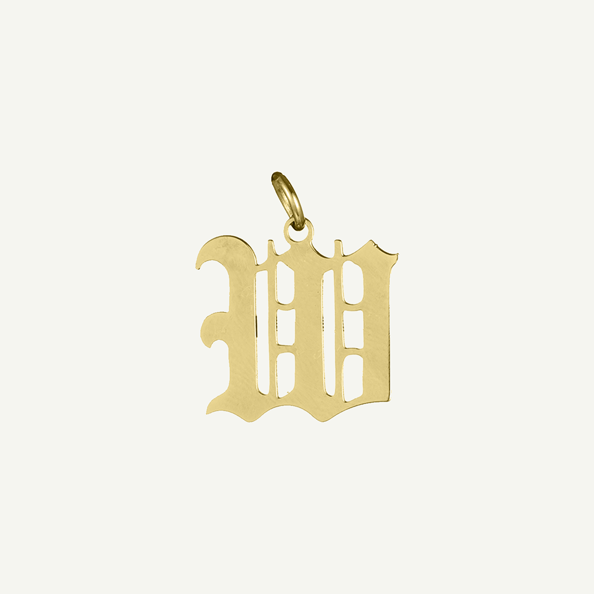 Old English Monogram Charm