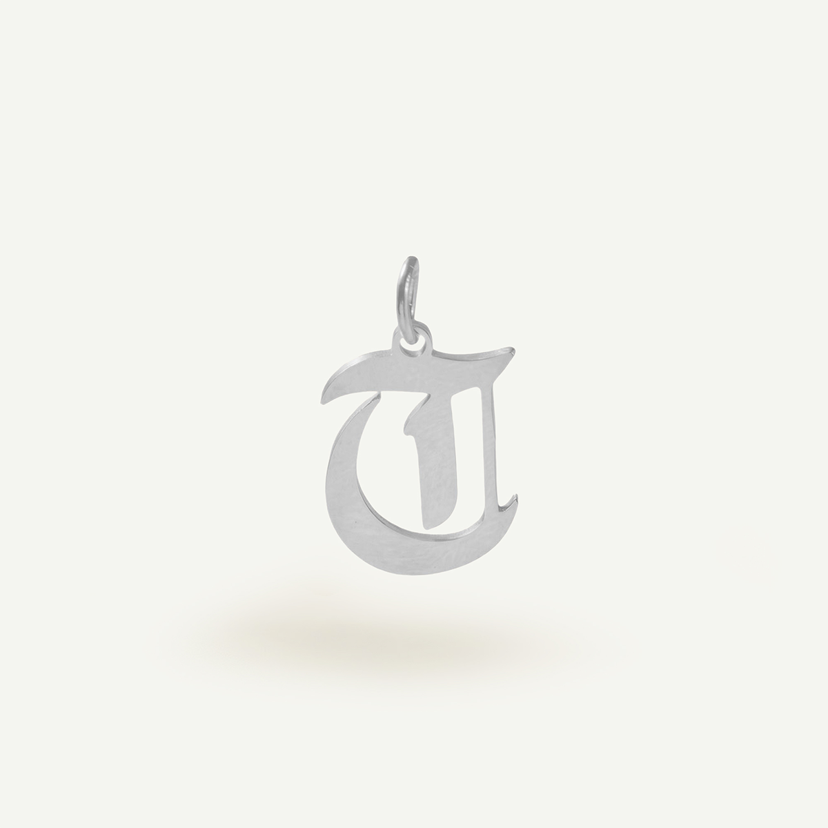 Old English Monogram Charm