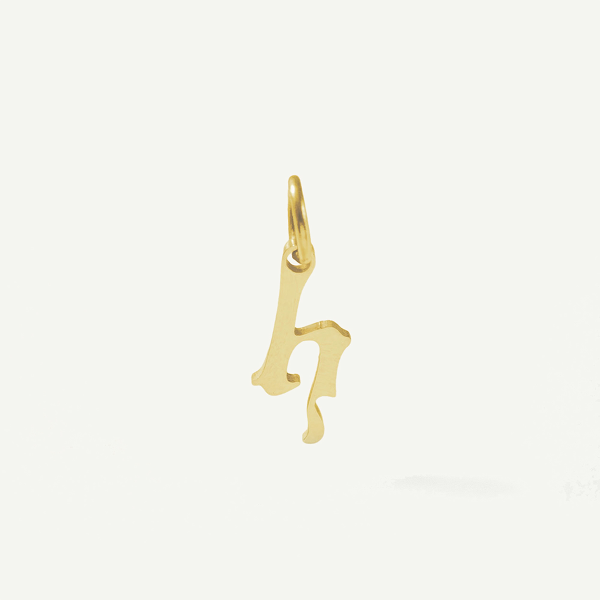 Old English Lowercase Monogram Charm