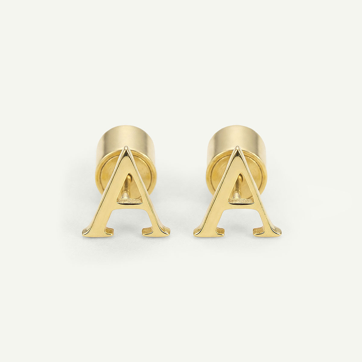 Basic Monogram Studs