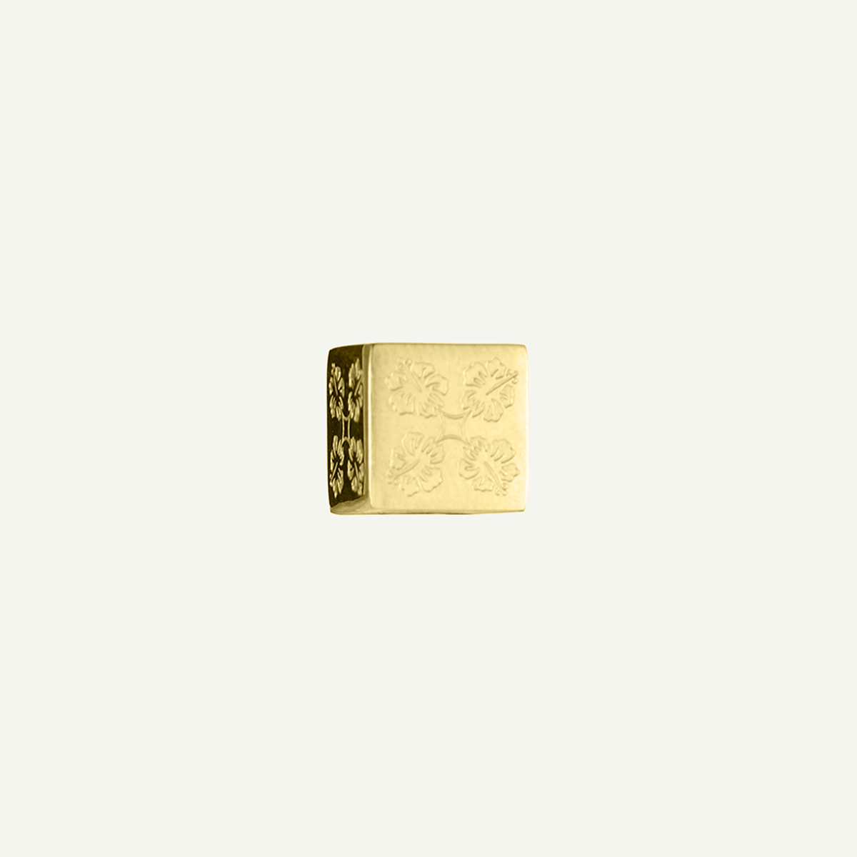 Hibiscus Quilt Cube Charm