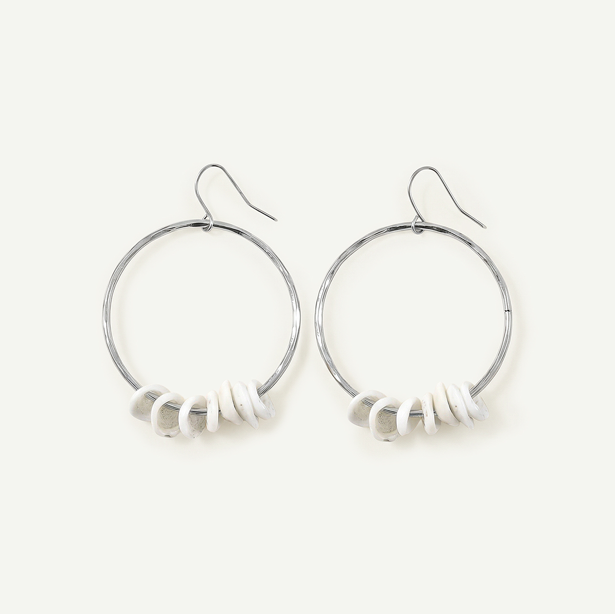 Puka Shell Hoops