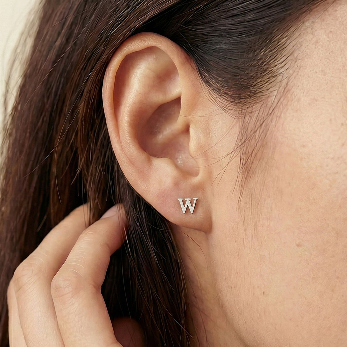 Basic Monogram Studs
