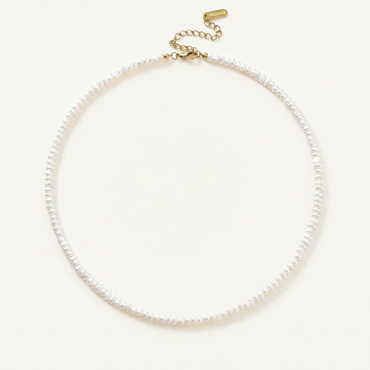 Iolana Pearl Necklace, Gold