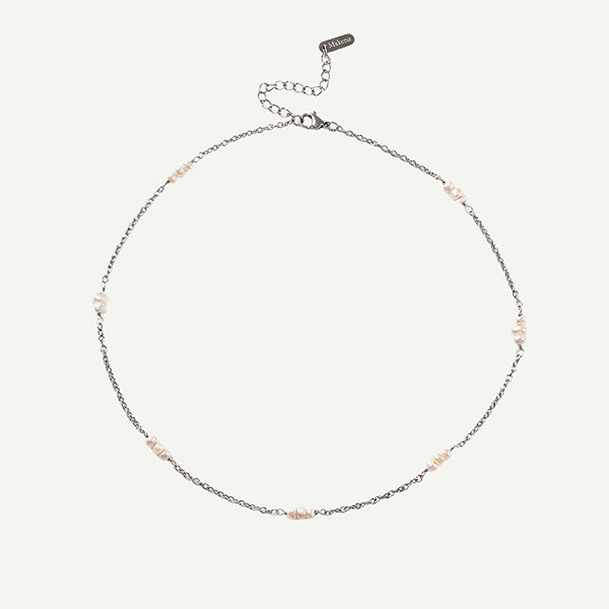 Lilia White Pearl Necklace