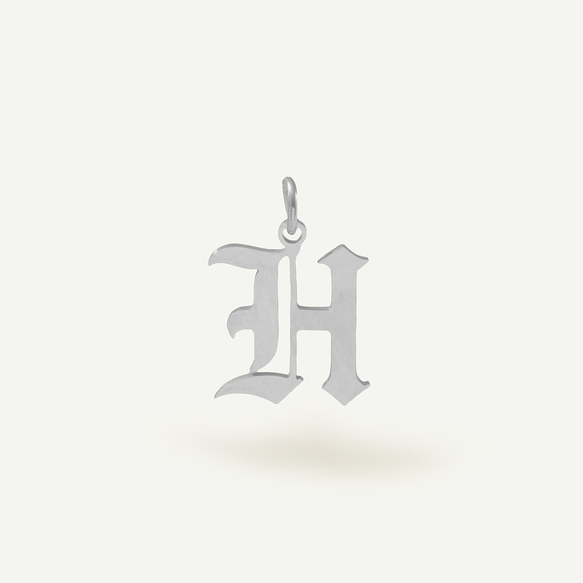 Old English Monogram Charm