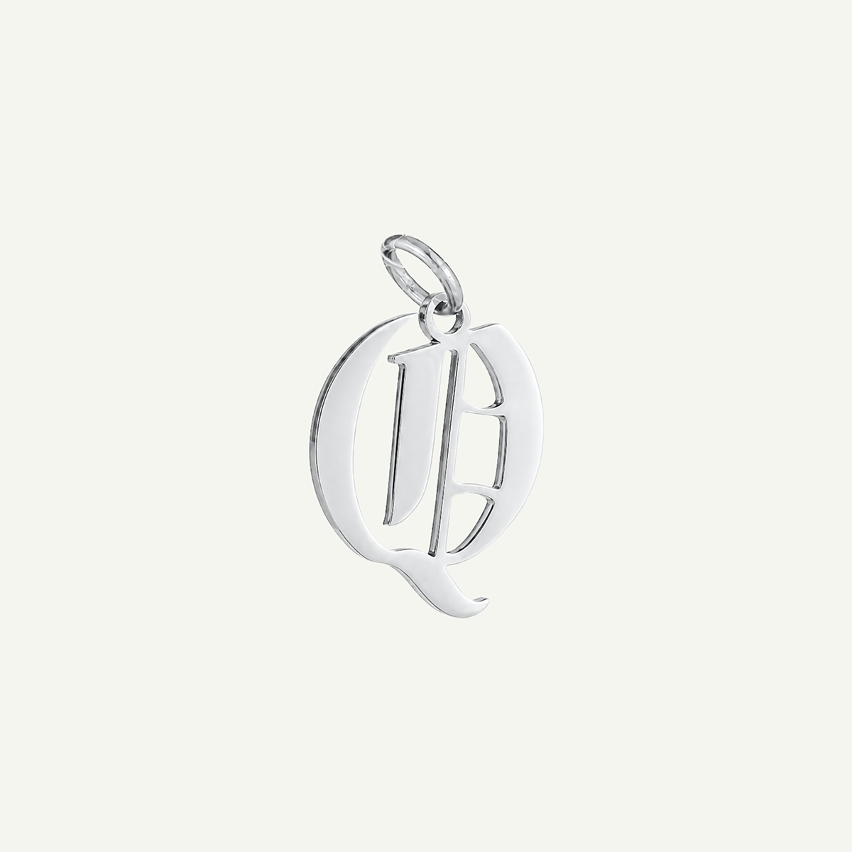 Old English Monogram Charm