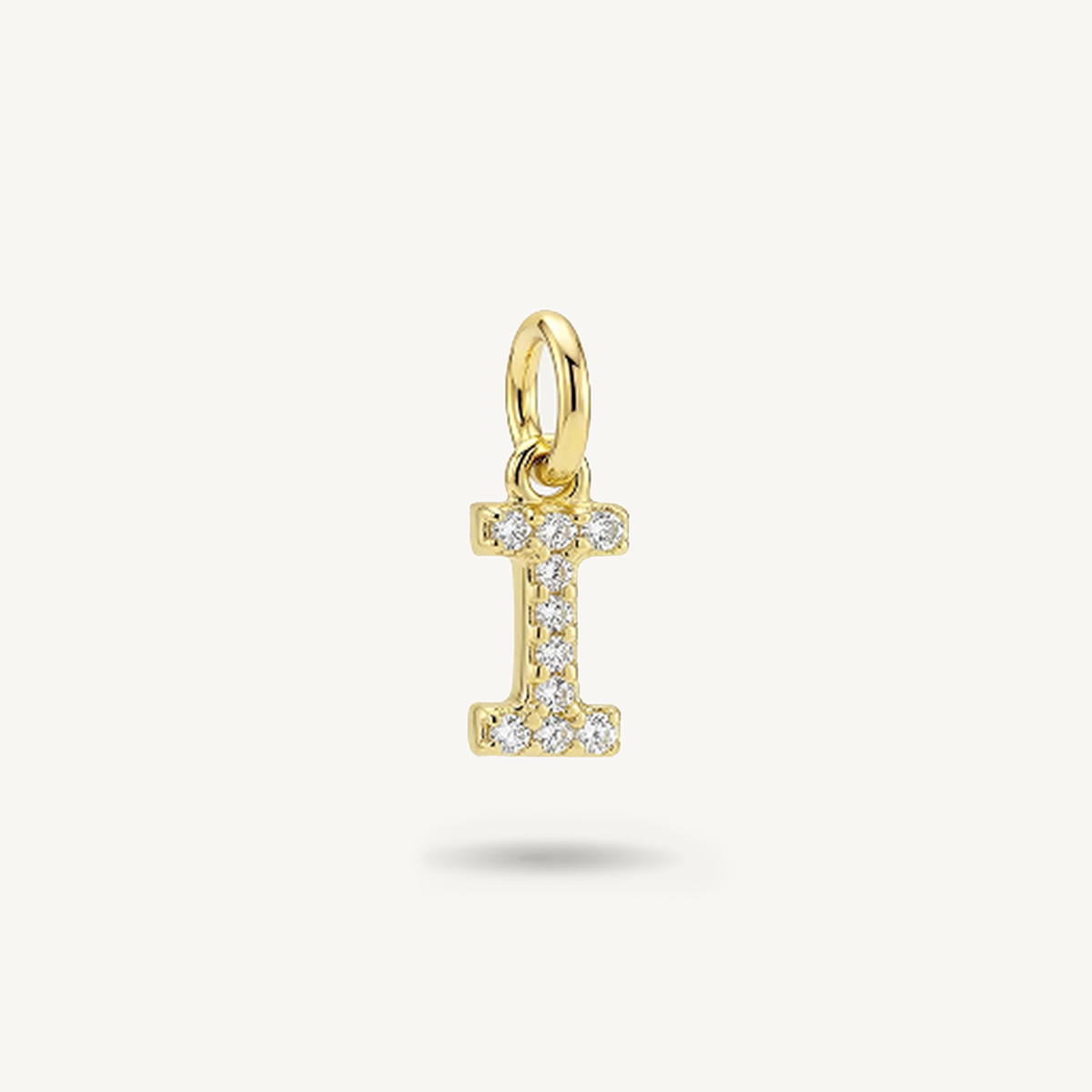 Diamond Monogram Letter Charm