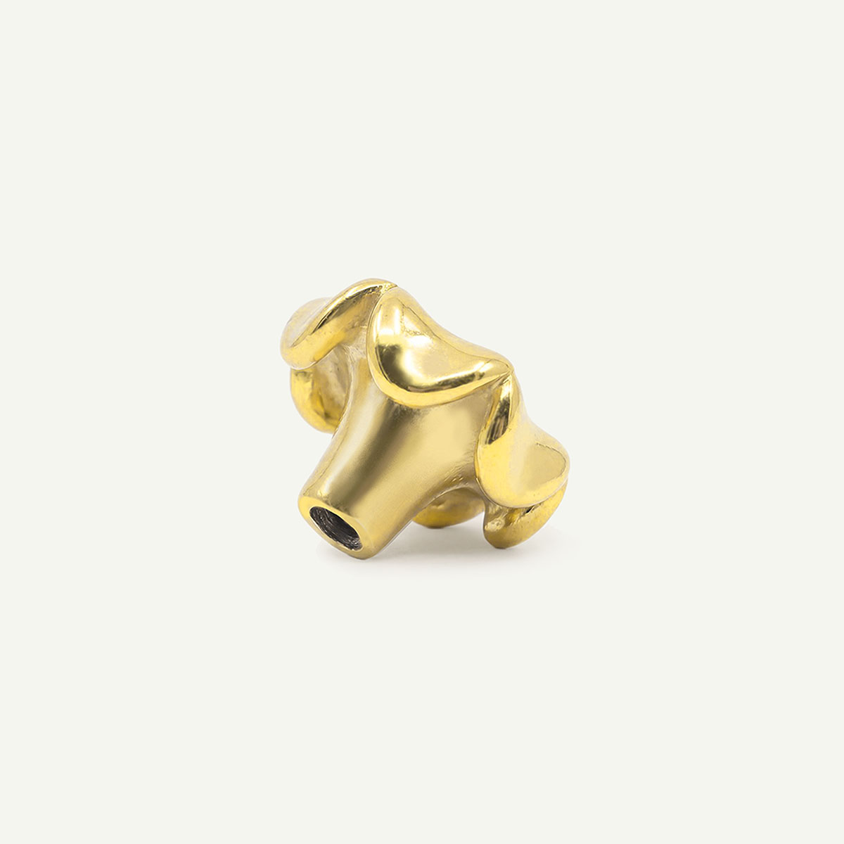 Puakenikeni Bead Charm, Gold