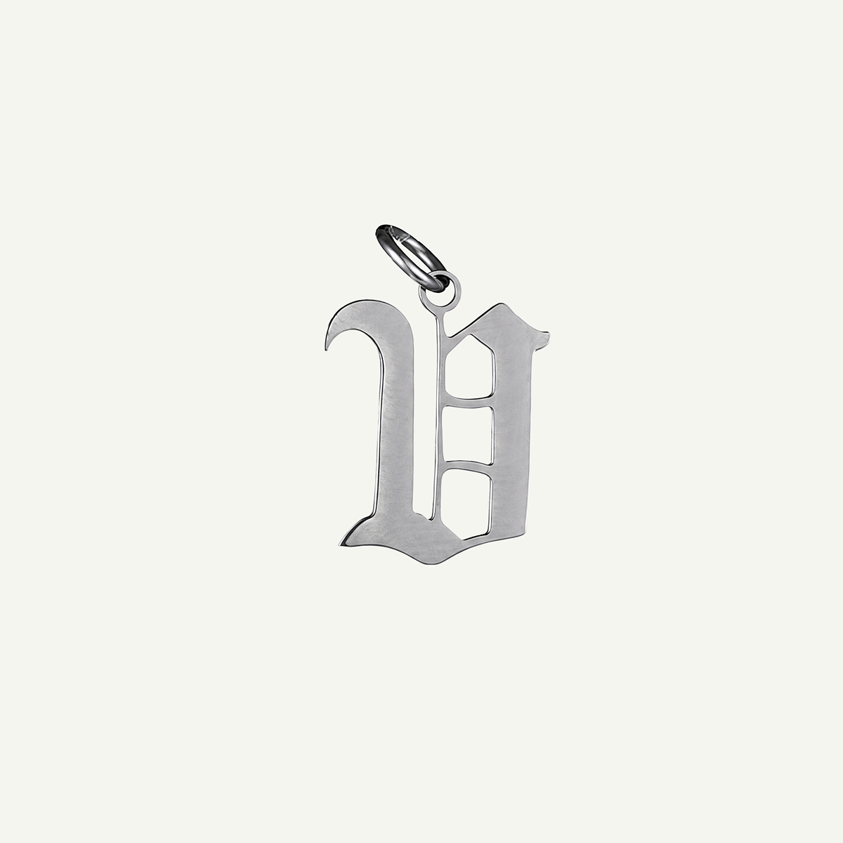 Old English Monogram Charm
