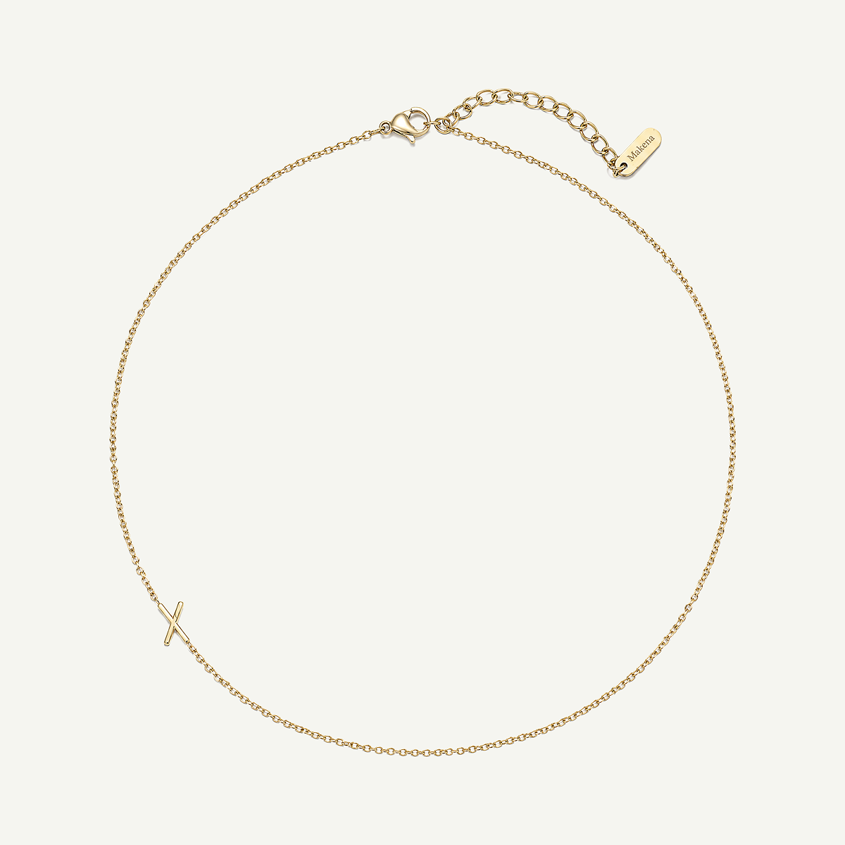 Alia Monogram Necklace