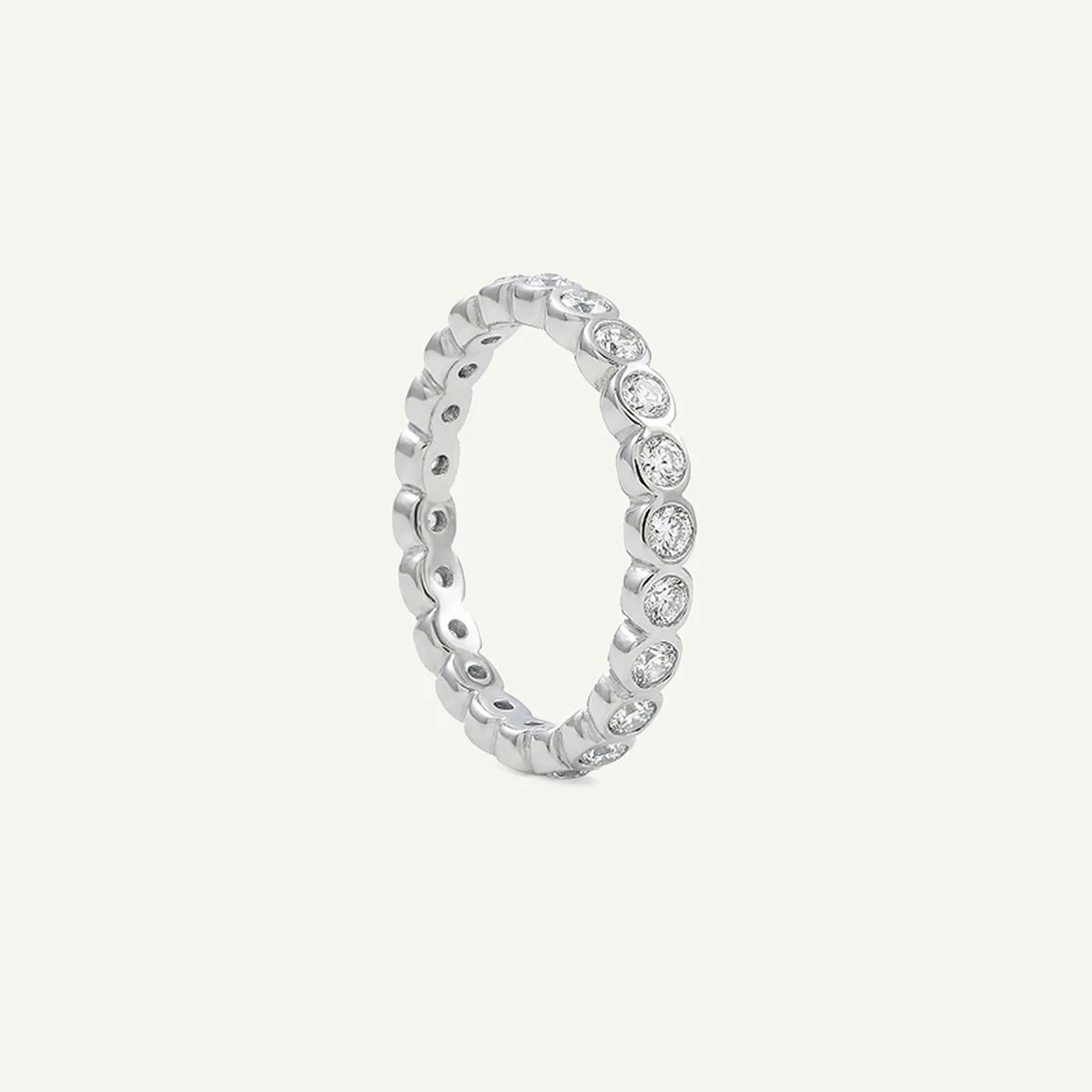 Diamond Circle Ring