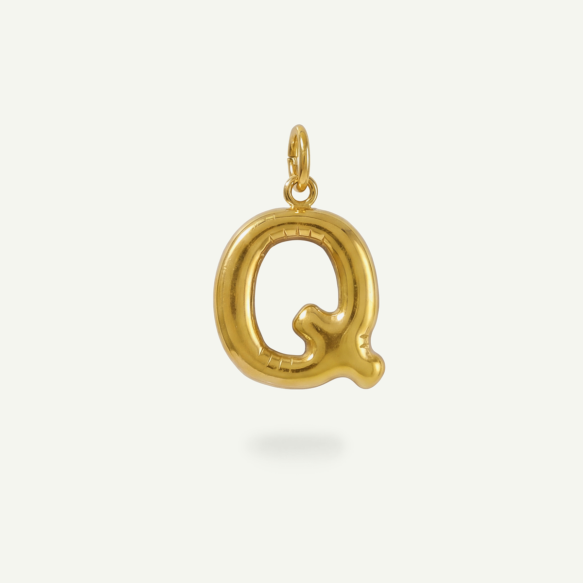Balloon Monogram Letter Charm