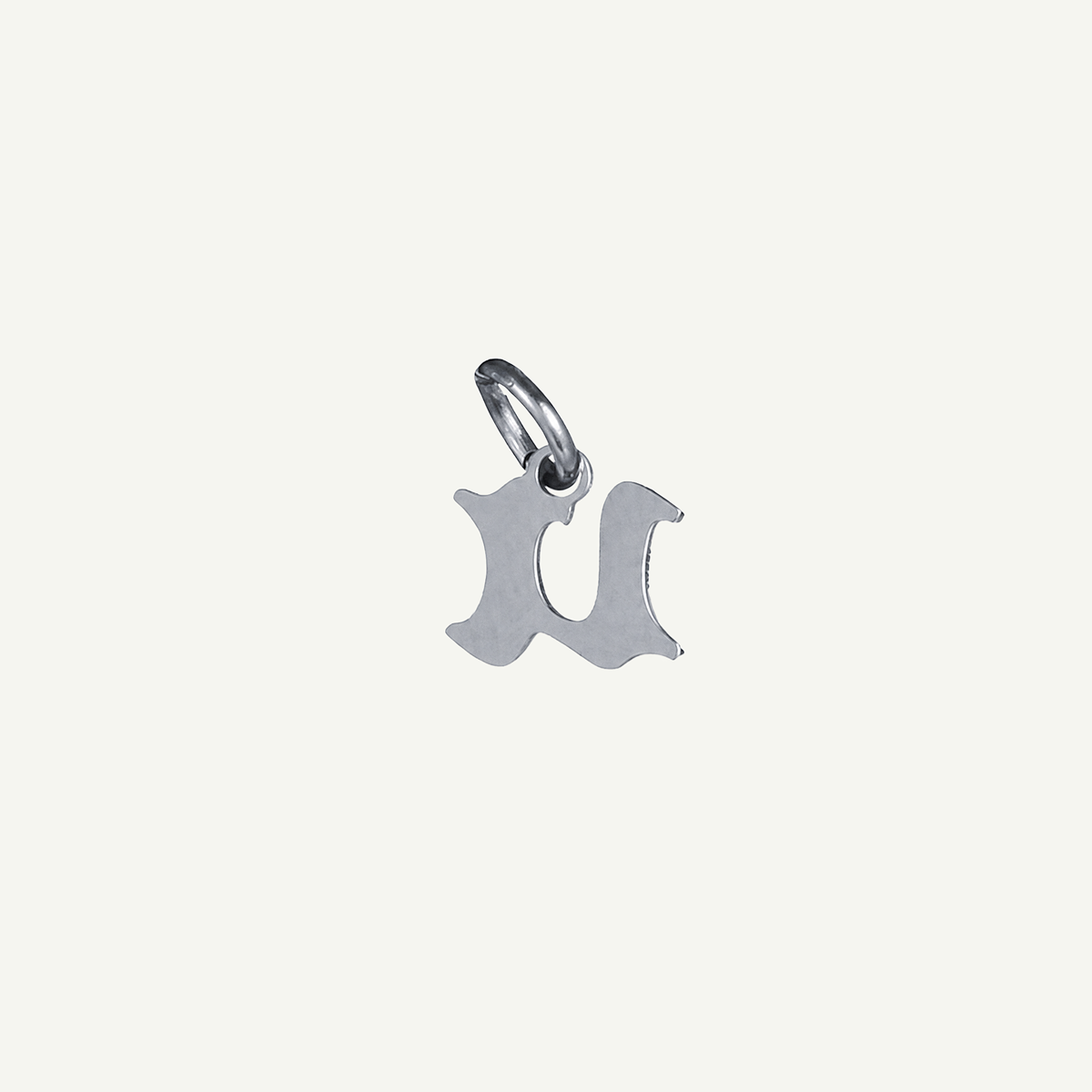 Old English Lowercase Monogram Charm