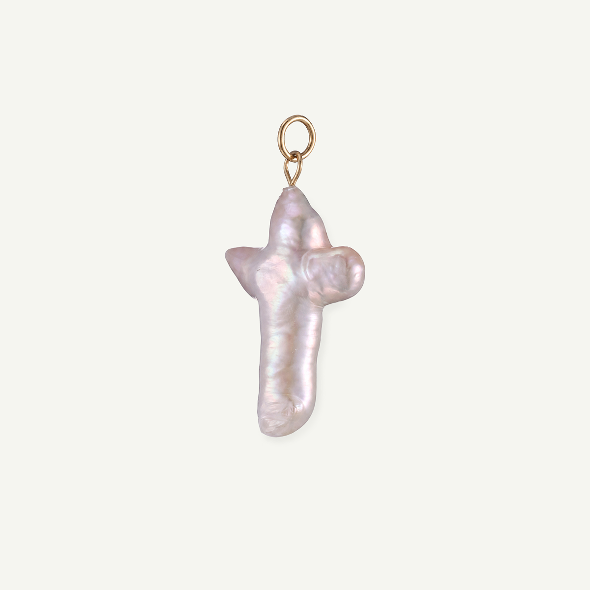 Cross Pearl Charm