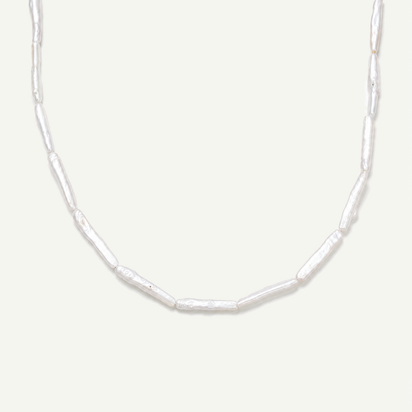Sophia Pearl Bar Necklace