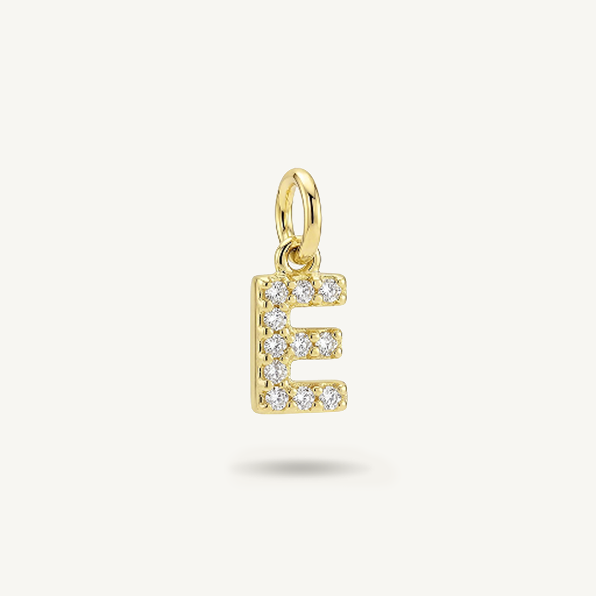 Diamond Monogram Letter Charm