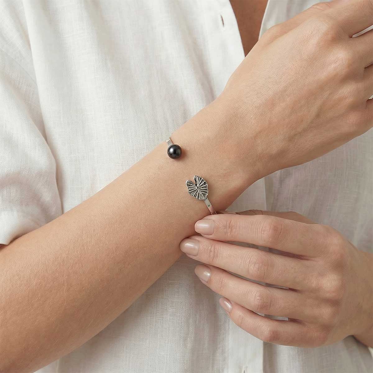 Kalo and Pearl Cuff