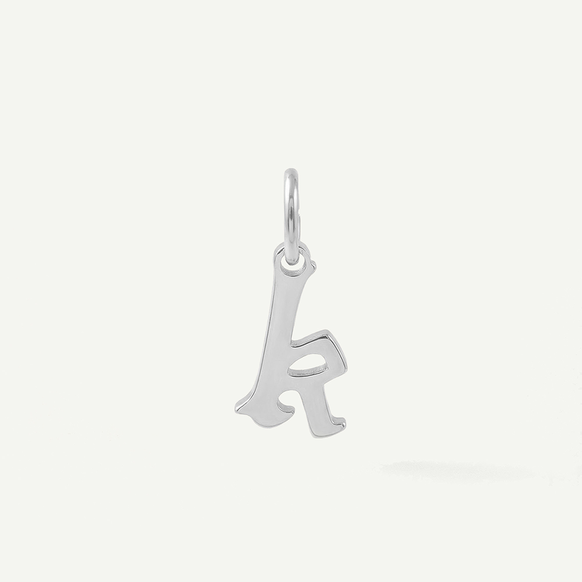 Old English Lowercase Monogram Charm
