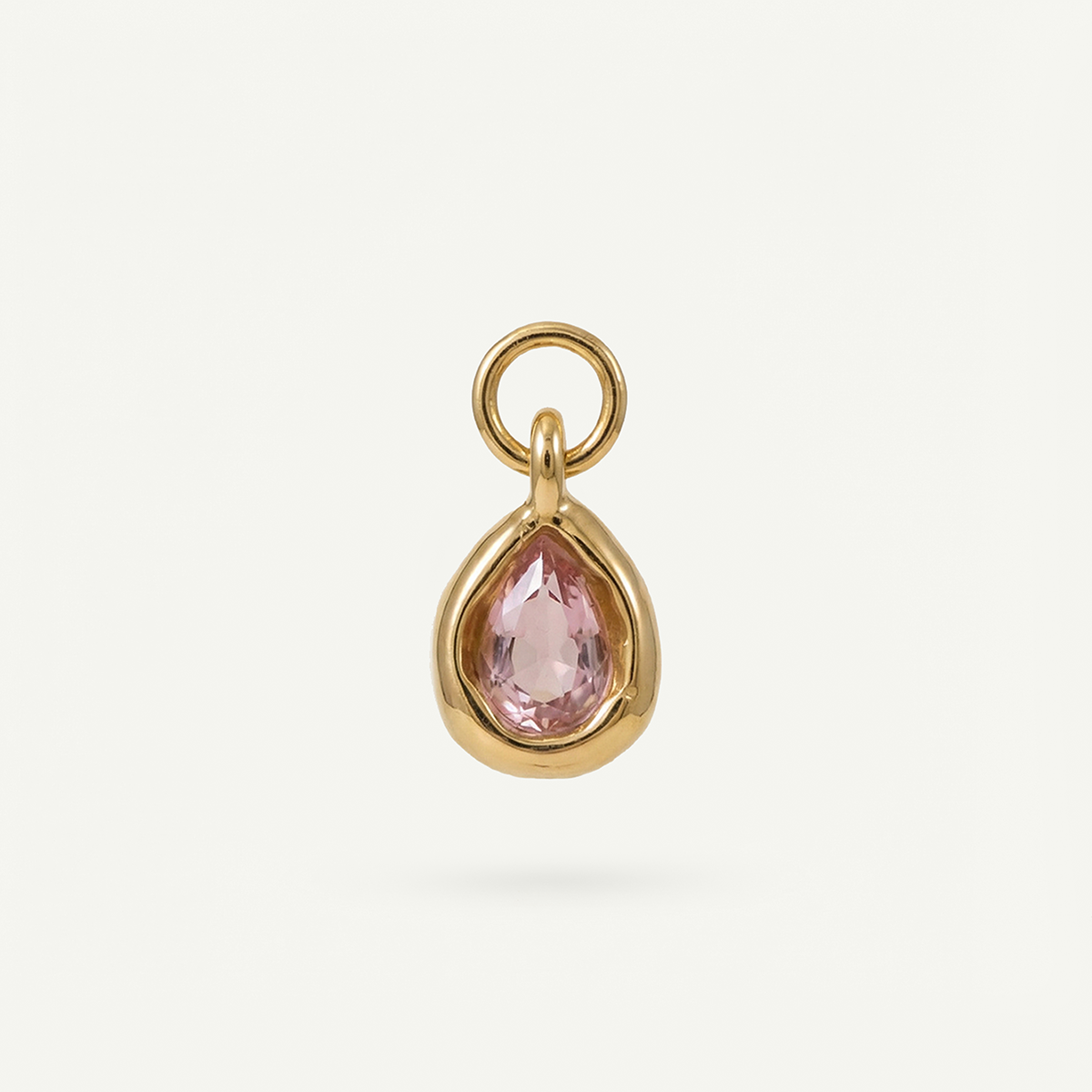 Tear Drop Charm Birthstone