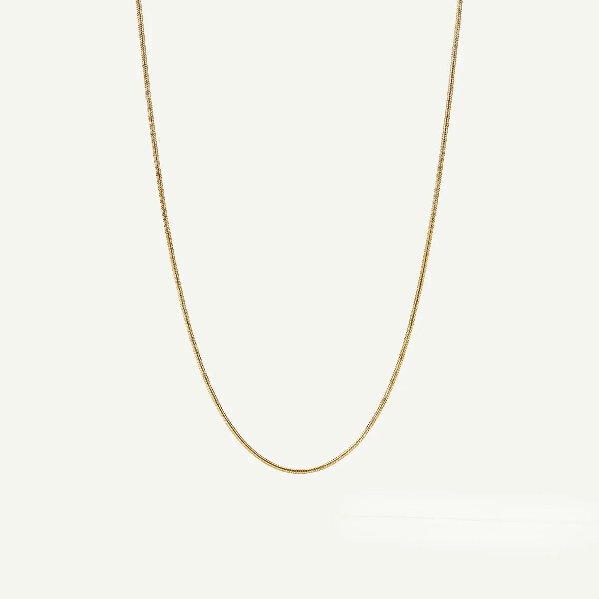 Rounded Box Chain Necklace