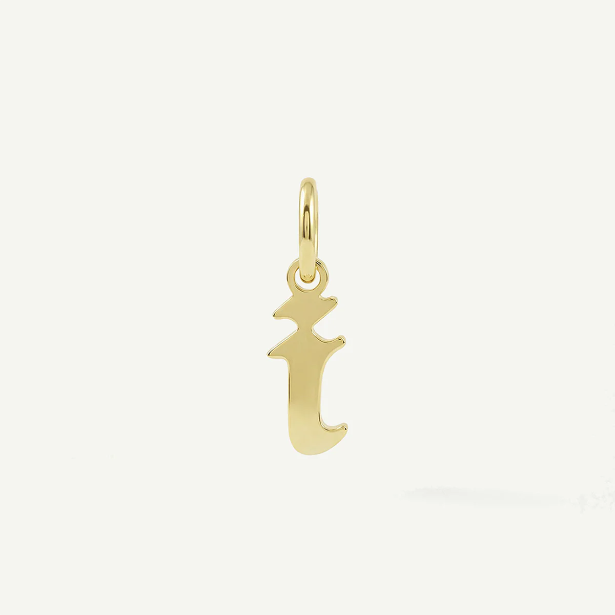 Old English Lowercase Monogram Charm
