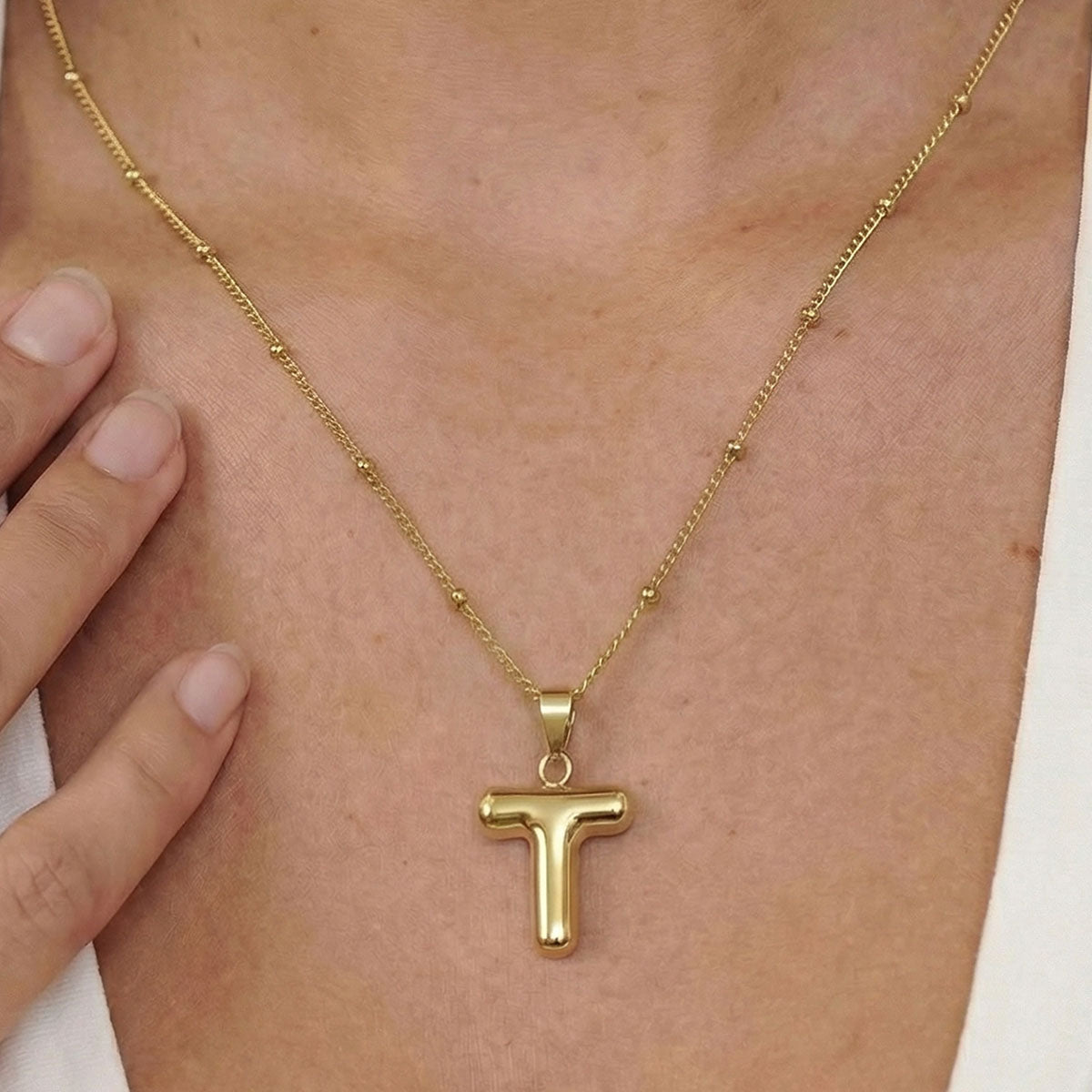 The Lauren Monogram Necklace