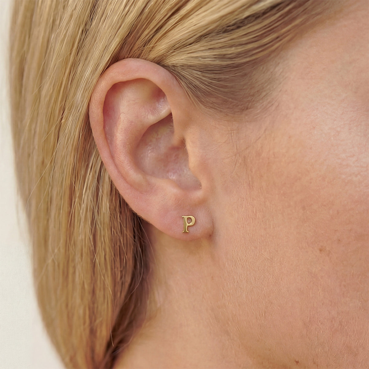 Basic Monogram Studs