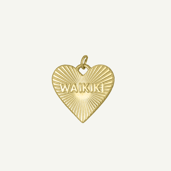 Waikiki Heart Pendant