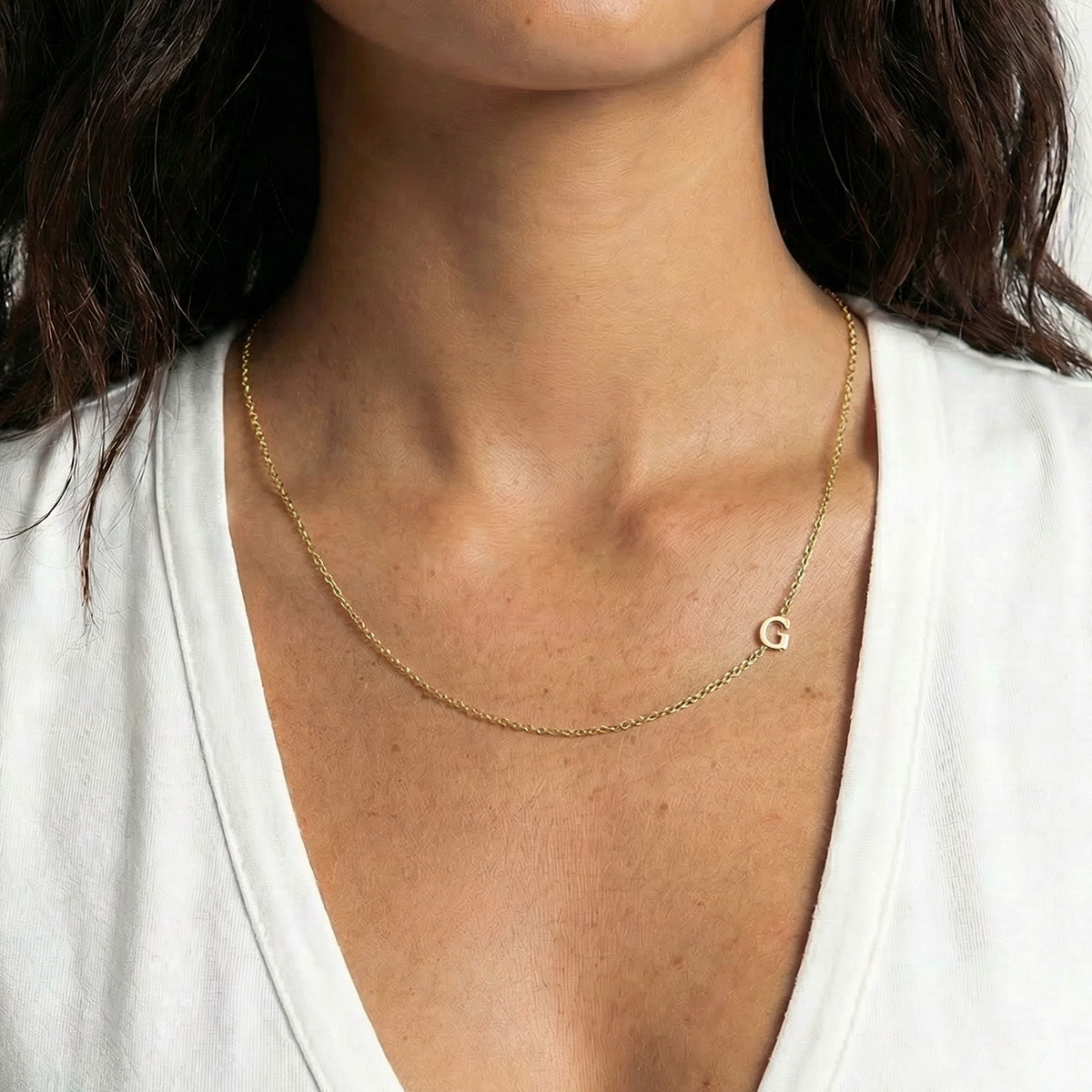 Alia Monogram Necklace