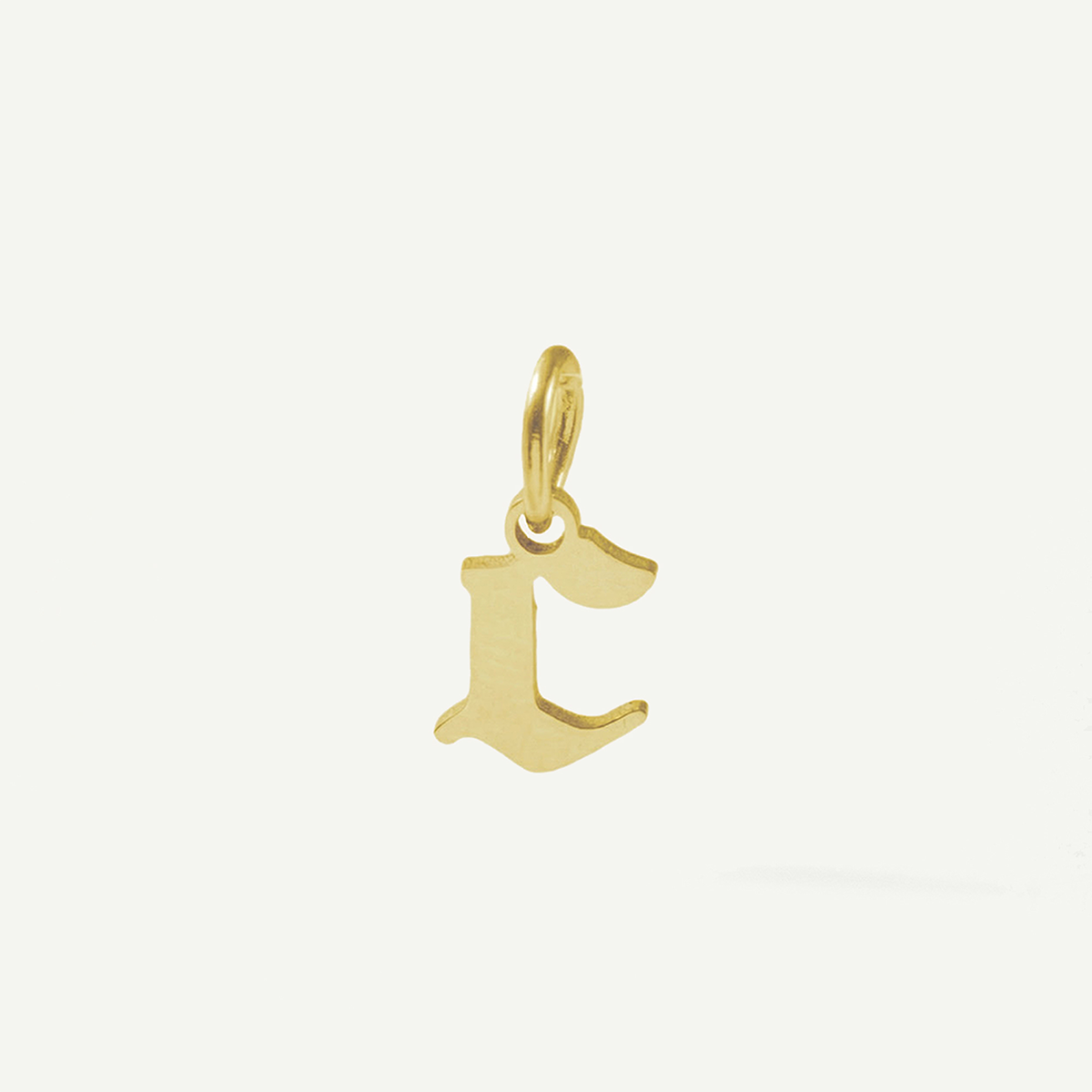 Old English Lowercase Monogram Charm