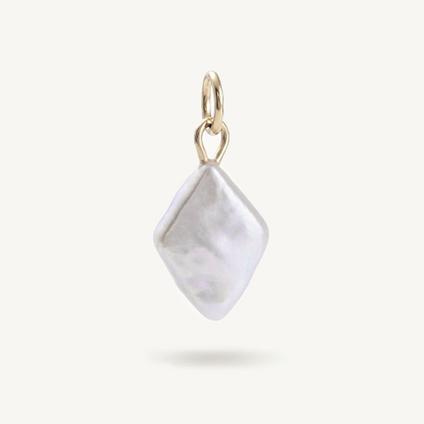 Diamond Pearl Charm