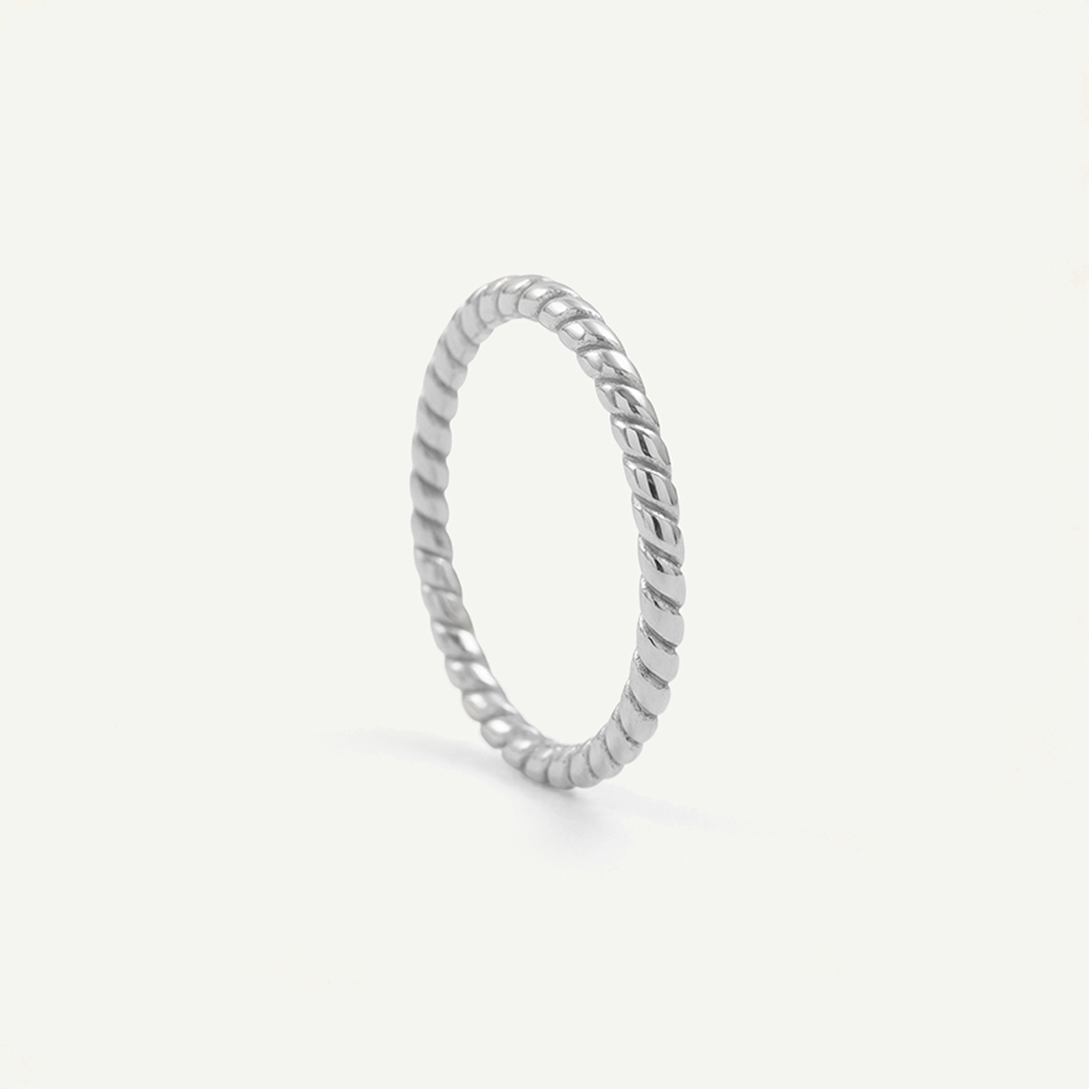 Spiral Twisted Ring