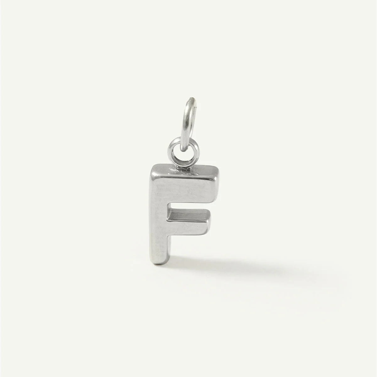 Floating Monogram Letter Charm
