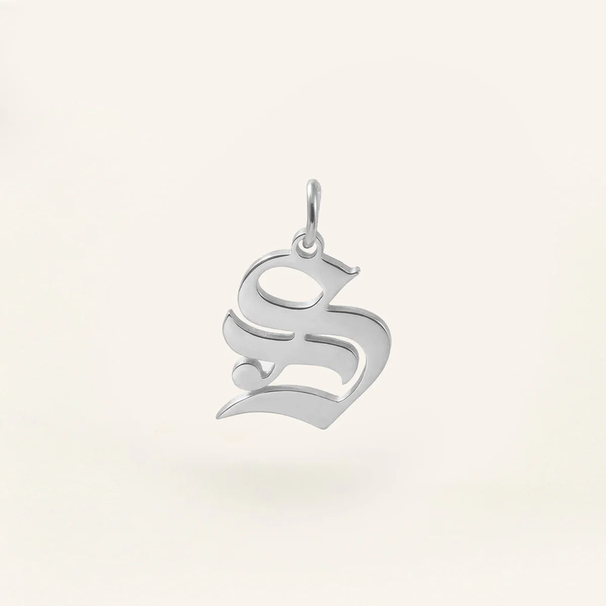 Old English Monogram Charm