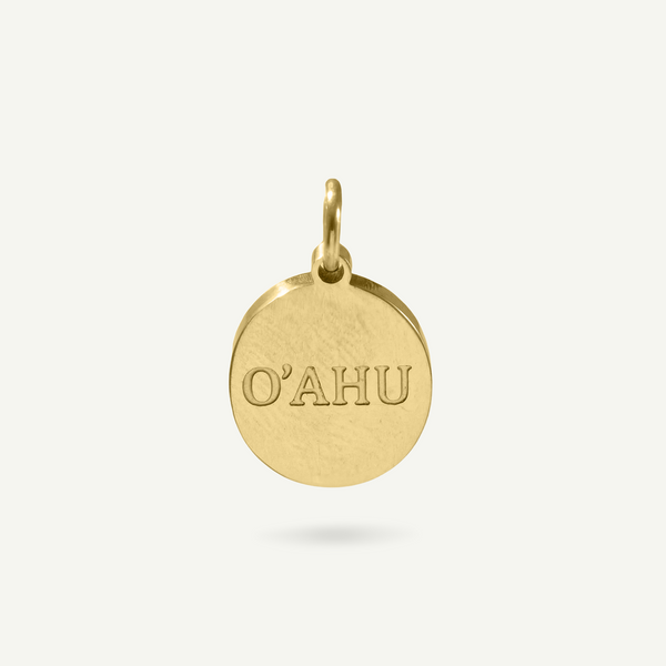 Oahu Circle Charm